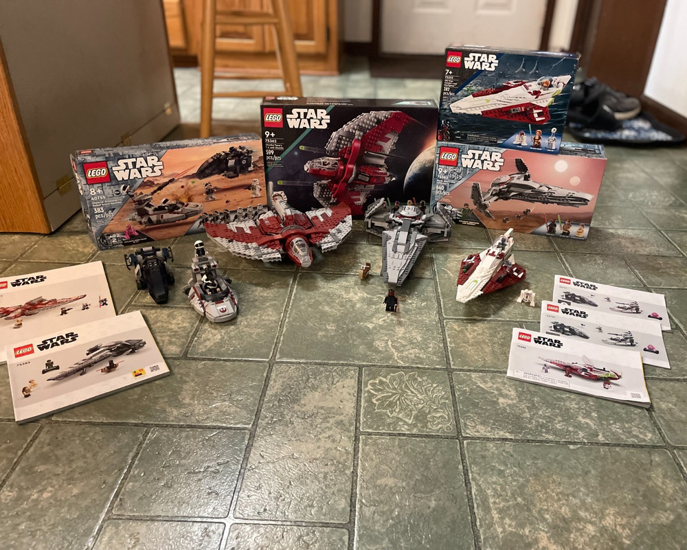 LEGO STAR WARS Lot of 4 sets 🔥Great Condition (See Description)