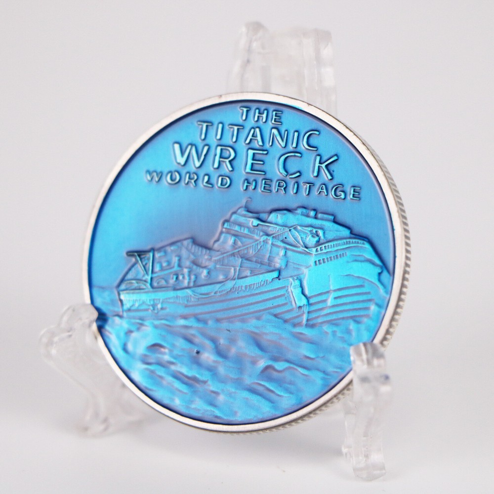 Titanic 1912 Nickel Coin British Collection Cruise Ship Love Sunk Memorabilia