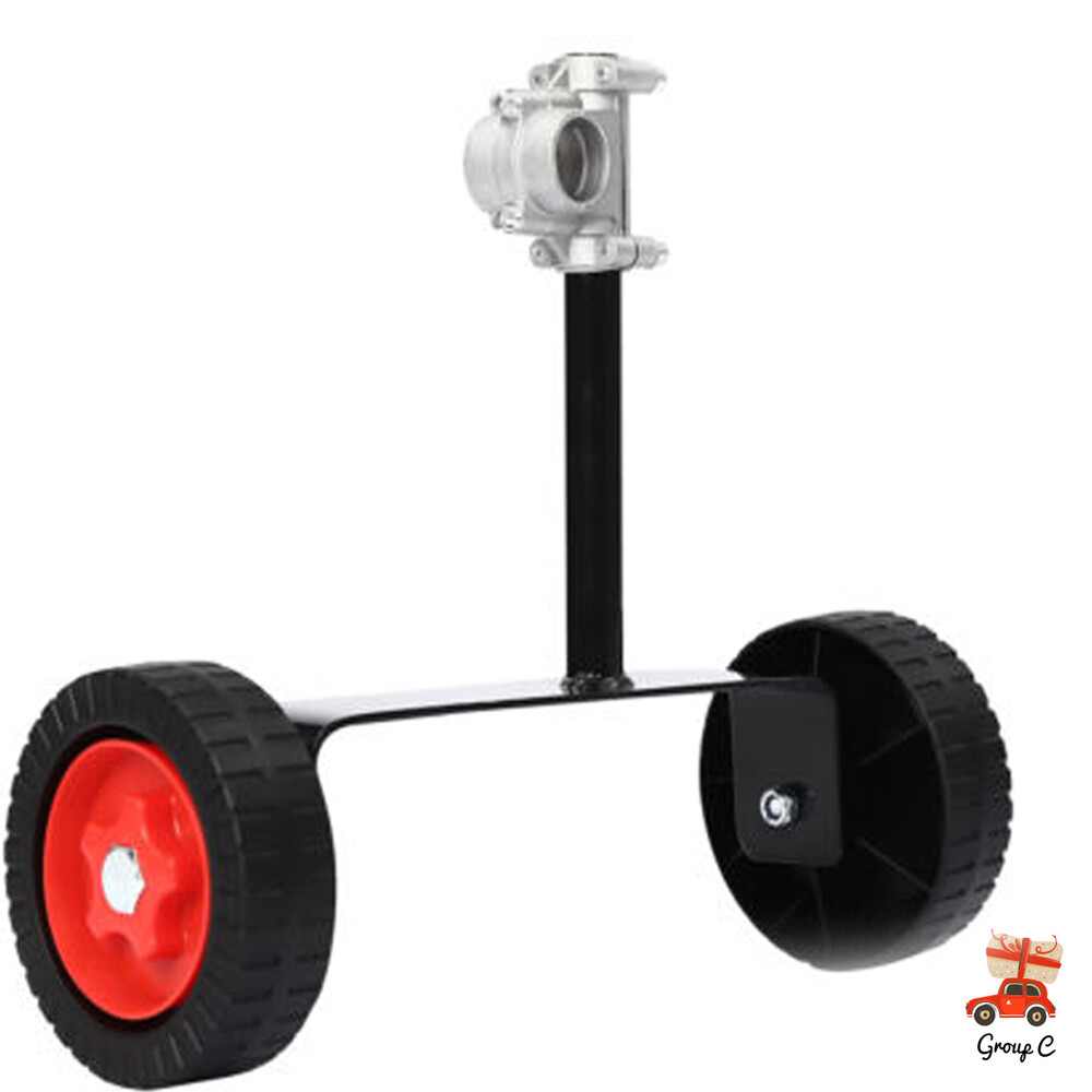 Portable Lawn Mower Wheel Set for Grass Trimmers and Weed Trimmers