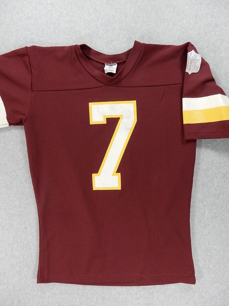 Washington Redskins NFL Theismann #7 Sand Knit Jersey Men’s Small