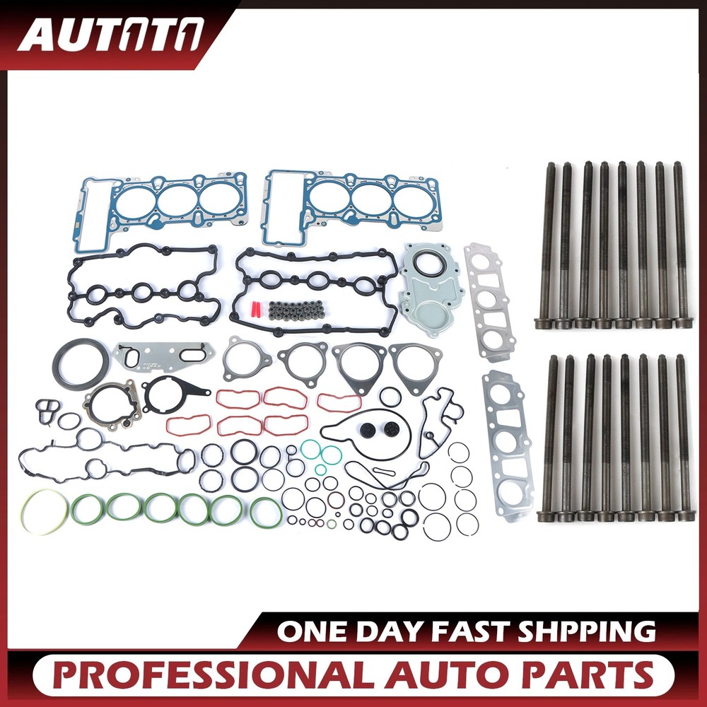 Engine Overhaul Gasket Seals Kit & Head Bolt Φ85.5mm For Audi 3.2T FSI CALA CALB