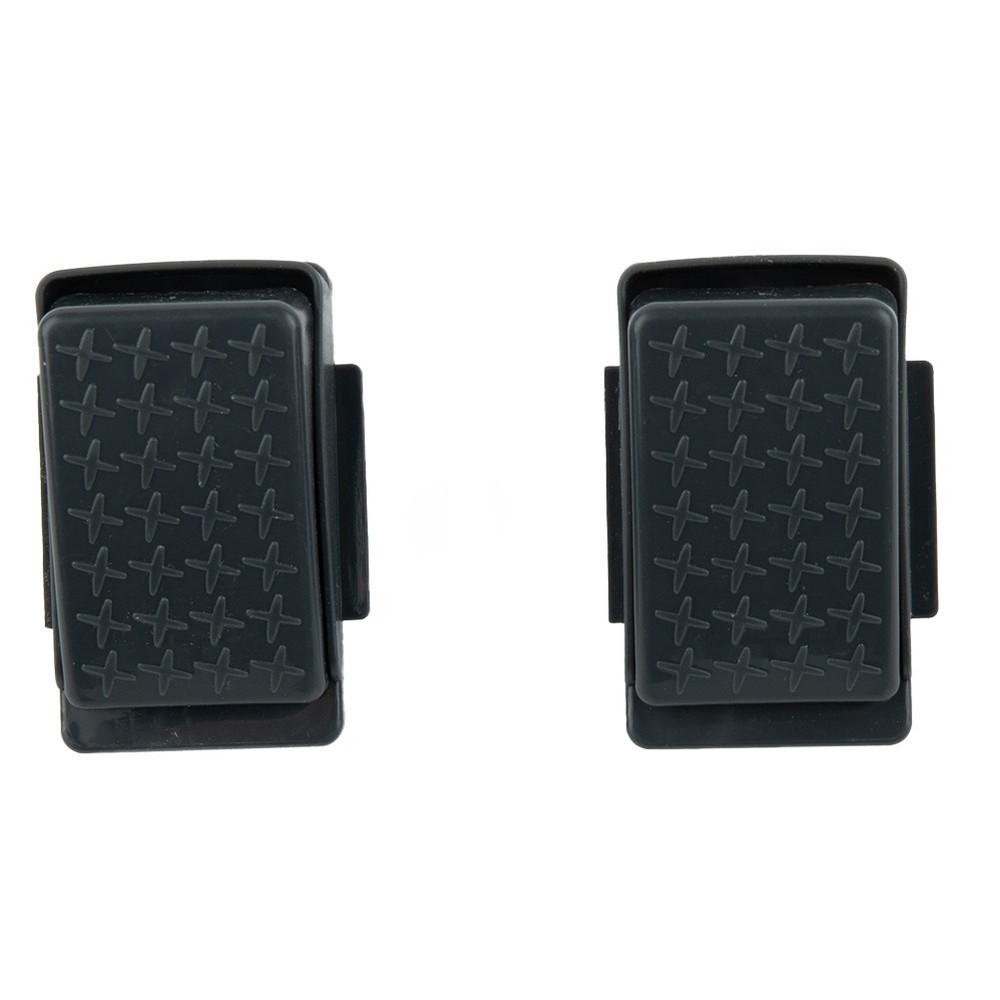 2-Pin Reset Control Foot Pedal Set for Bike Wheel Accelerator 2 Pcs