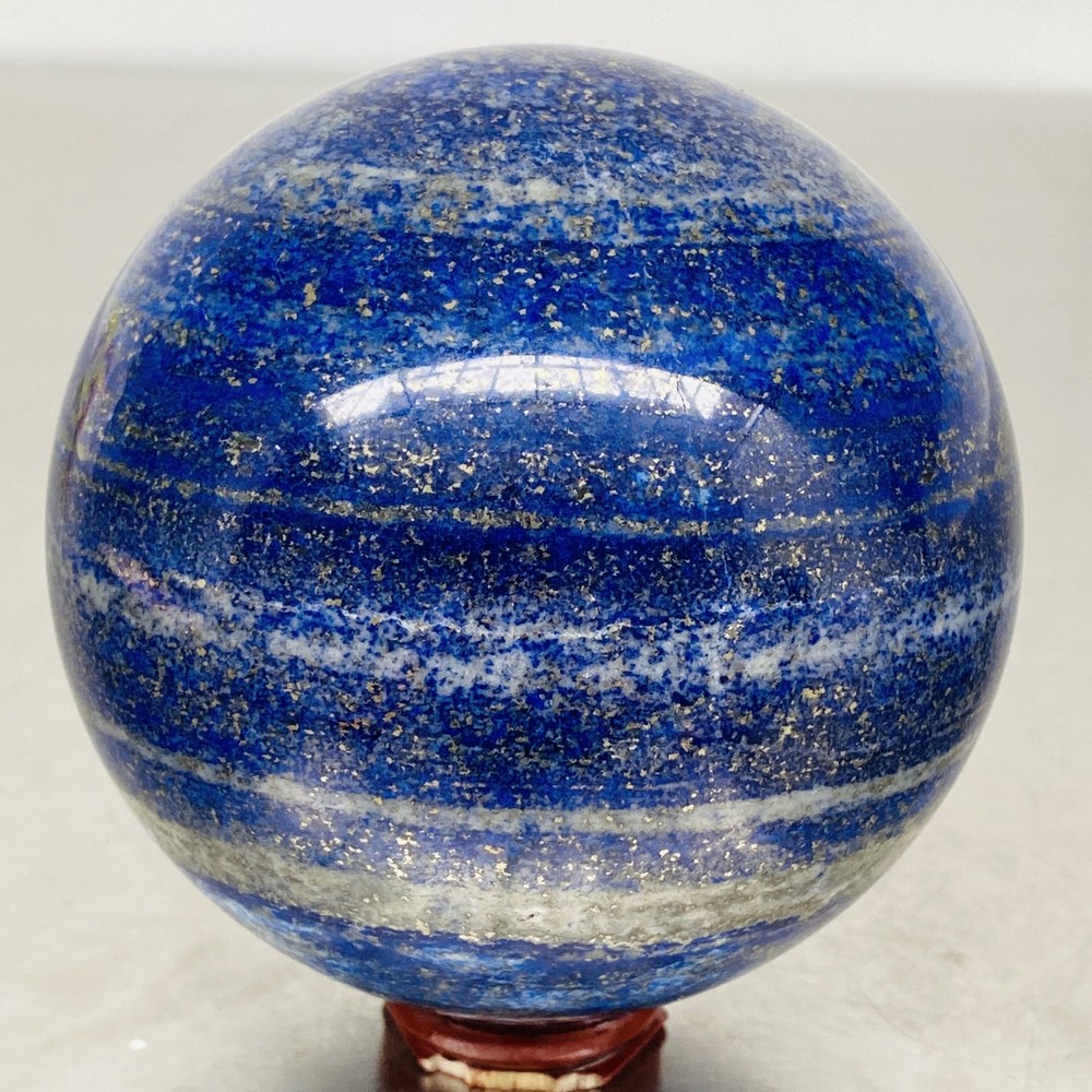 Natural Lapis lazuli Sphere Quartz Crystal Ball Reiki Healing 1760G