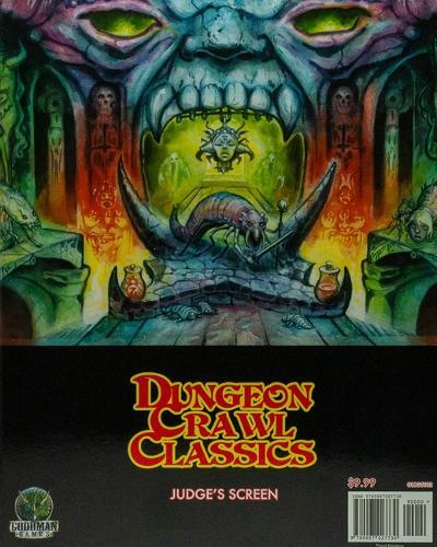 Joseph Goodman Dungeon Crawl Classics RPG Judges Screen (Hardback)