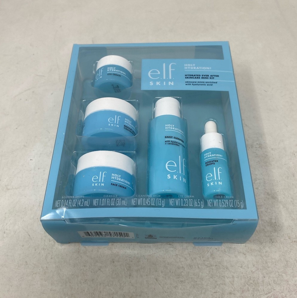 e.l.f. SKIN Holy Hydration! Hydrated Ever After Mini Skincare Kit - Light Blue