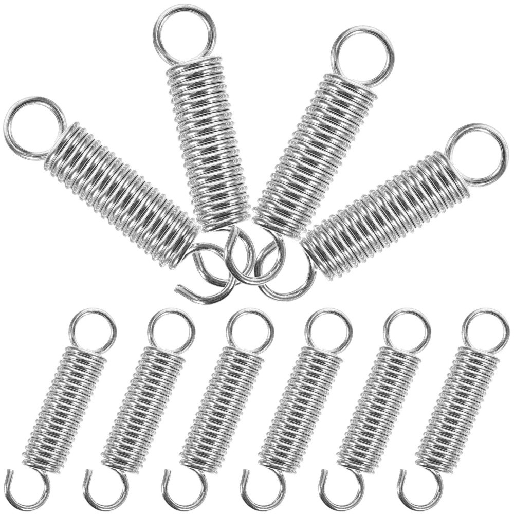 10 Heavy Duty Extra Long Tension Springs for Mechanical Use
