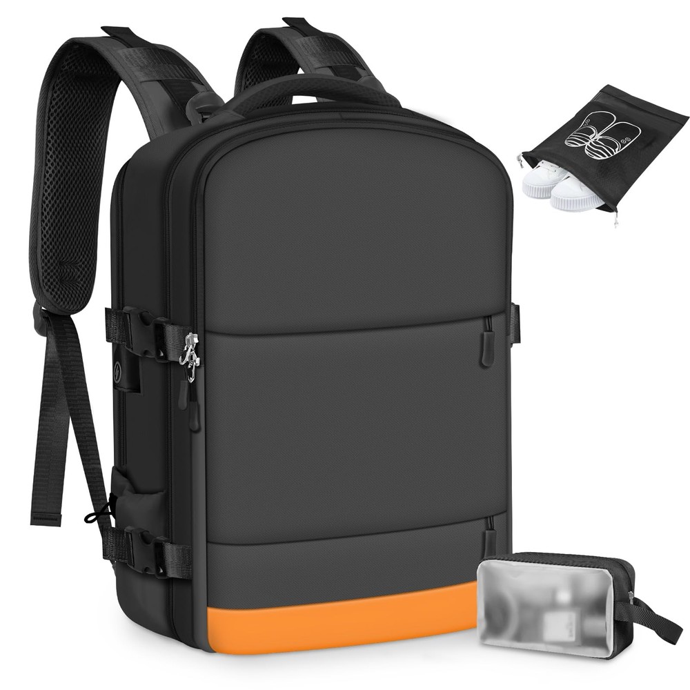 NTESX Extra Large USB Travel Backpack for Men & Women Carry On Approved