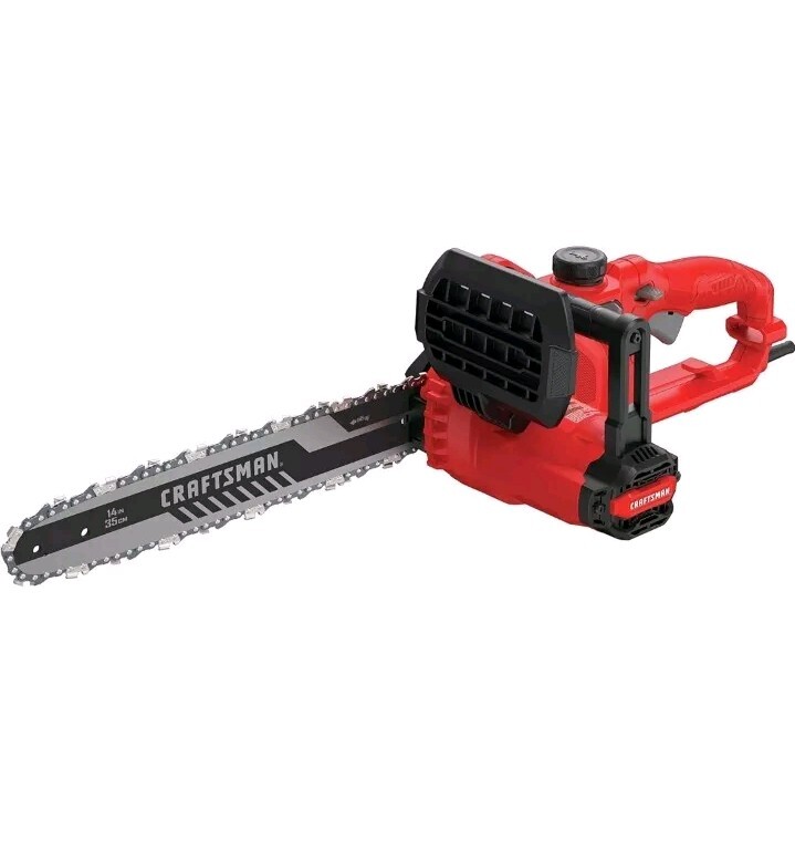 Craftsman 14-Inch Corded Electric Chainsaw CMECS614 Powerful Cutting Tool