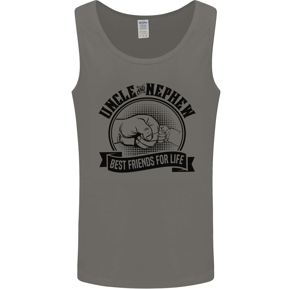 Uncle & Nephew Best Friends Uncles Day Mens Vest Tank Top