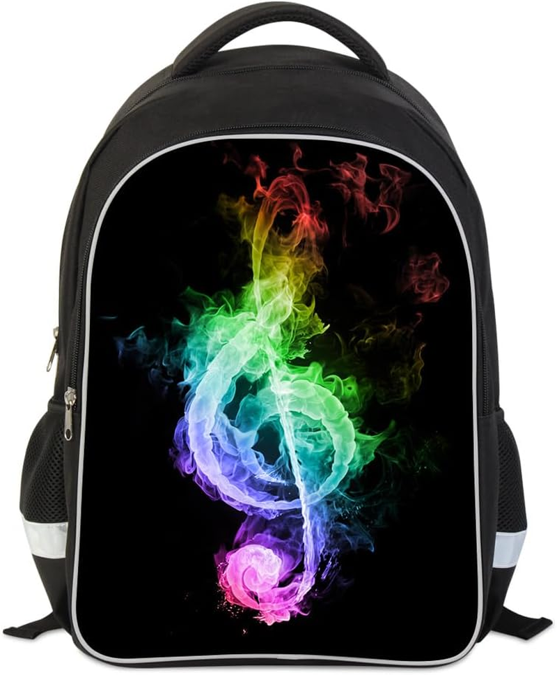 Kids Backpack, 3D Reflective Cartoon, 600D Polyester & Dual Zippers, 17
