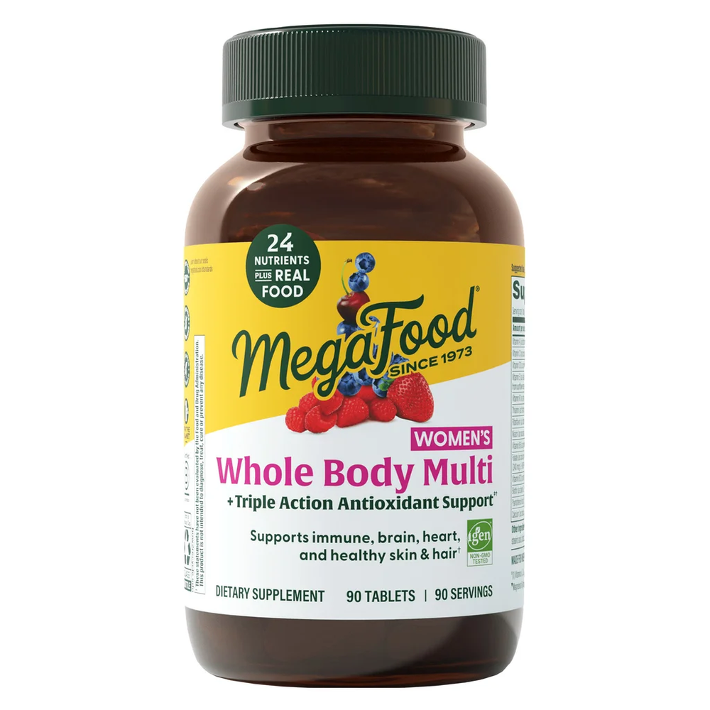 MegaFood Women’s Whole Body Multivitamin – 90 Tablets – Daily Support for Immuni