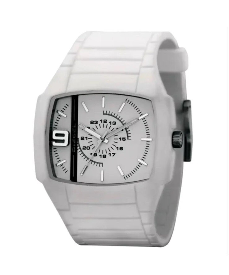 diesel only the brave Dz 1321 White Dial