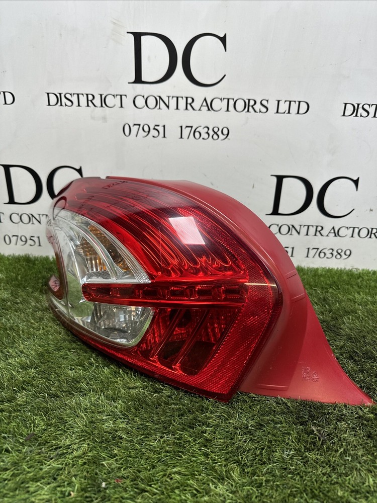Peugeot 208 Mk1 Left Rear Brake Tail Light Passenger Side 2012-2019