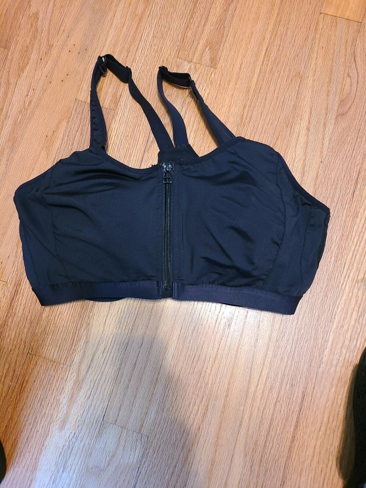 Avenue Body Sports Bra Lightly Lined Underwire Full Figure Size 42C #C3936