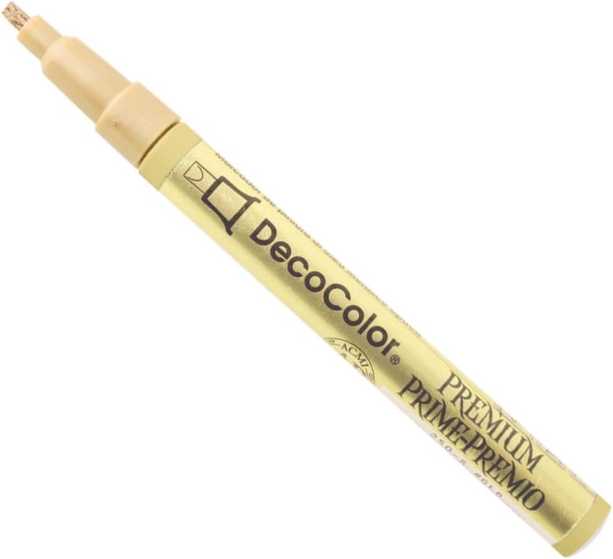 Uchida Decocolor Premium 2mm Gold Calligraphy Pen 250-CGLD