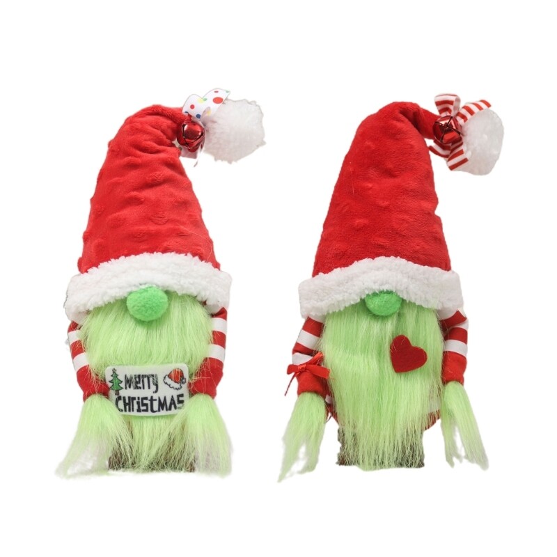 Scandinavian Swedish Tomtes Heart Figurine Christmas Decoration