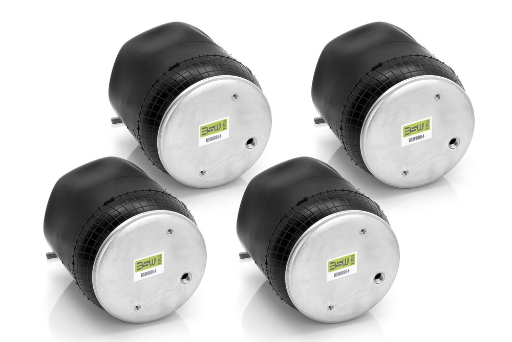 BSWParts 4 x Air Spring Bag Replaces Firestone W01-358-8864, Peterbilt C81-1013