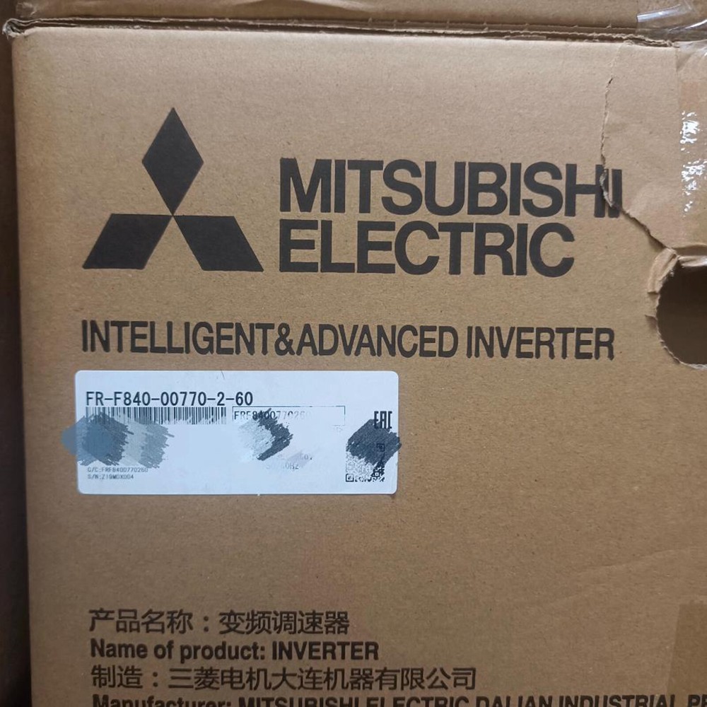 FR-F840-00770-2-60 Mitsubishi New Inverter 37Kw In Box Expedited Shipping