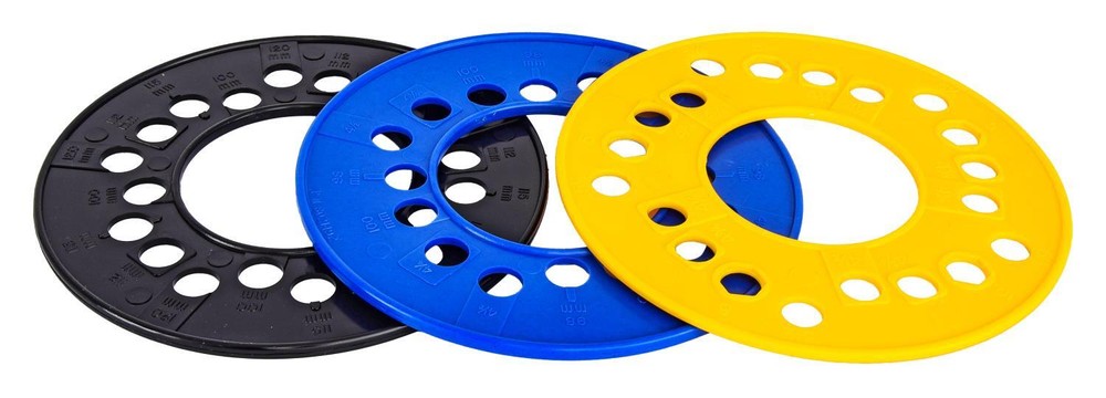 JEGS 80863 Wheel/Stud Bolt Circle Template Kit