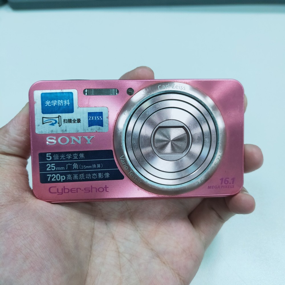 SONY Cyber-shot DSC-W570 16MP 5x Zoom Pink Digital Camera -85% Off