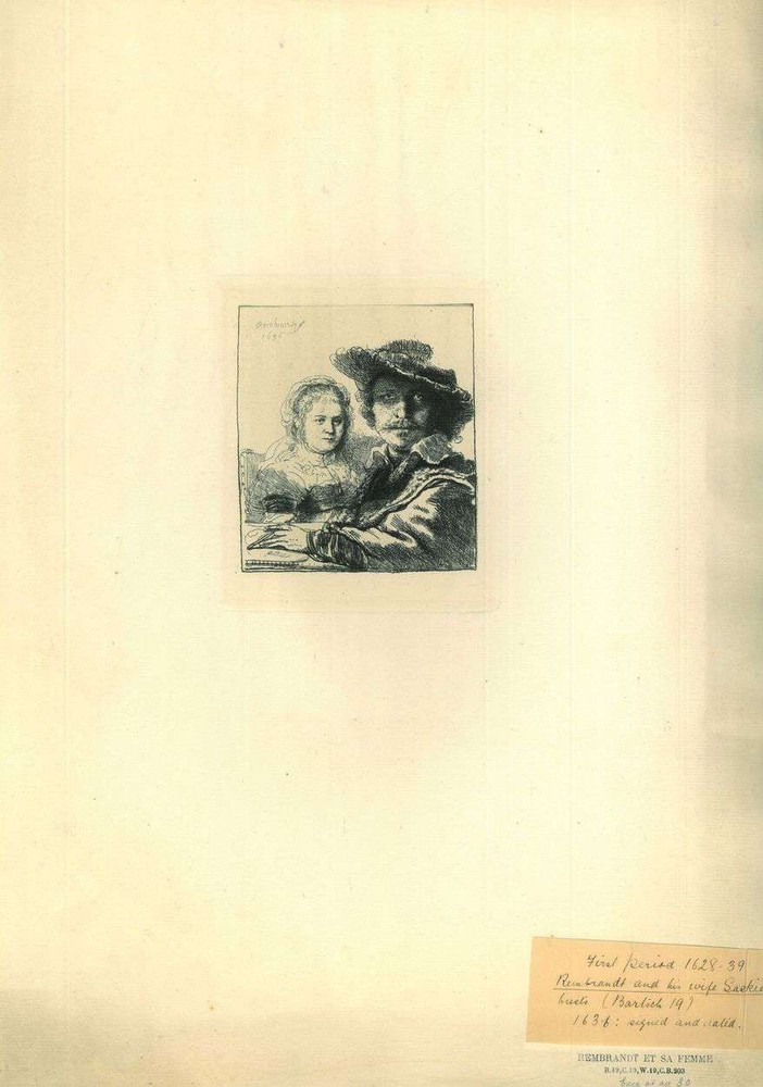 Self portrait with Saskia