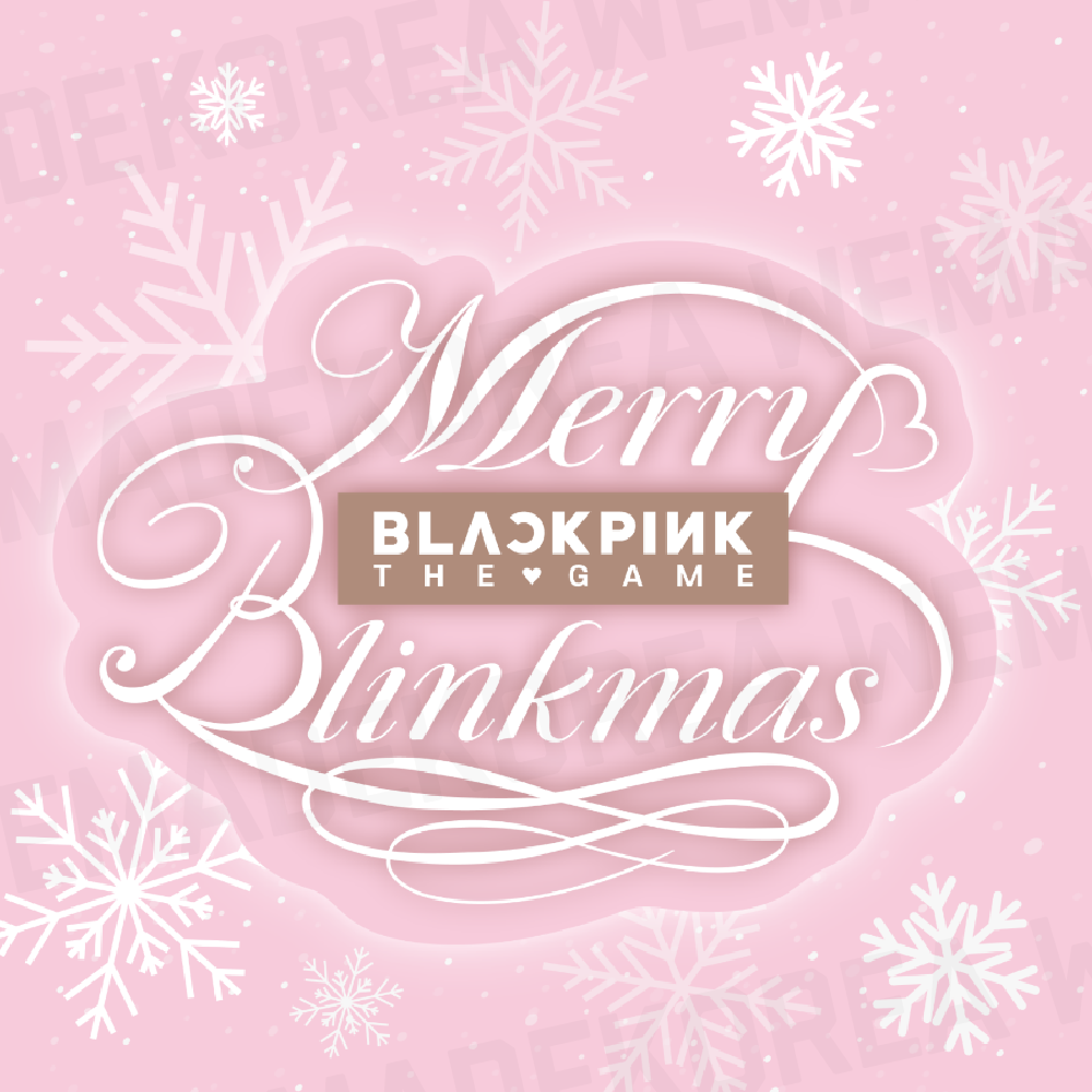 BLACKPINK The Game Coupon Card Collection 2024 Christmas Edition-image