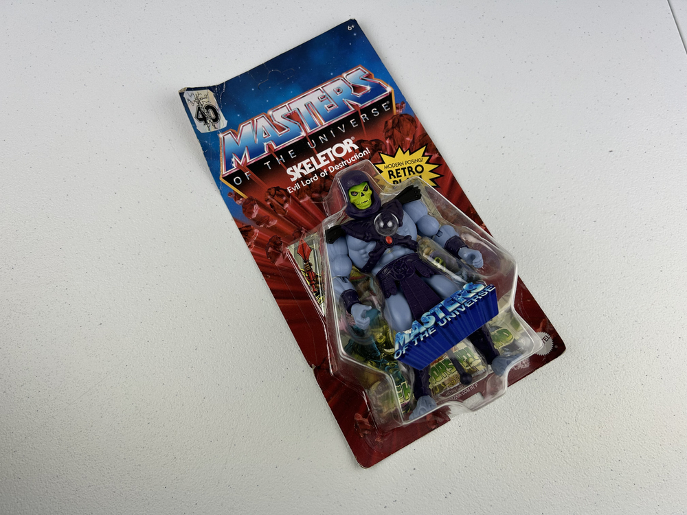 Retro Skeletor Evil Lord of Destruction Masters of the Universe Action Figure