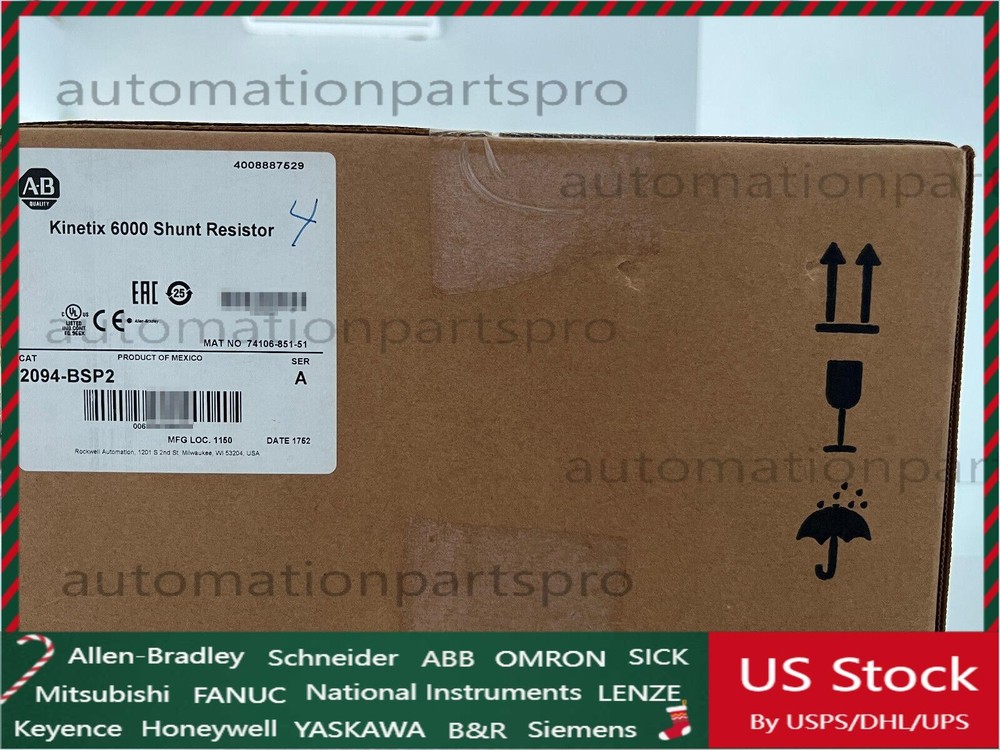 ALLEN BRADLEY 2094-BSP2 SER. A F/W V1.068 650VDC 201A NSMP