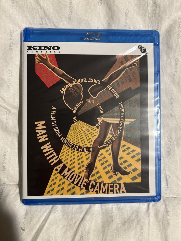 Man With a Movie Camera [Blu-ray] Vertov Brand New Sealed