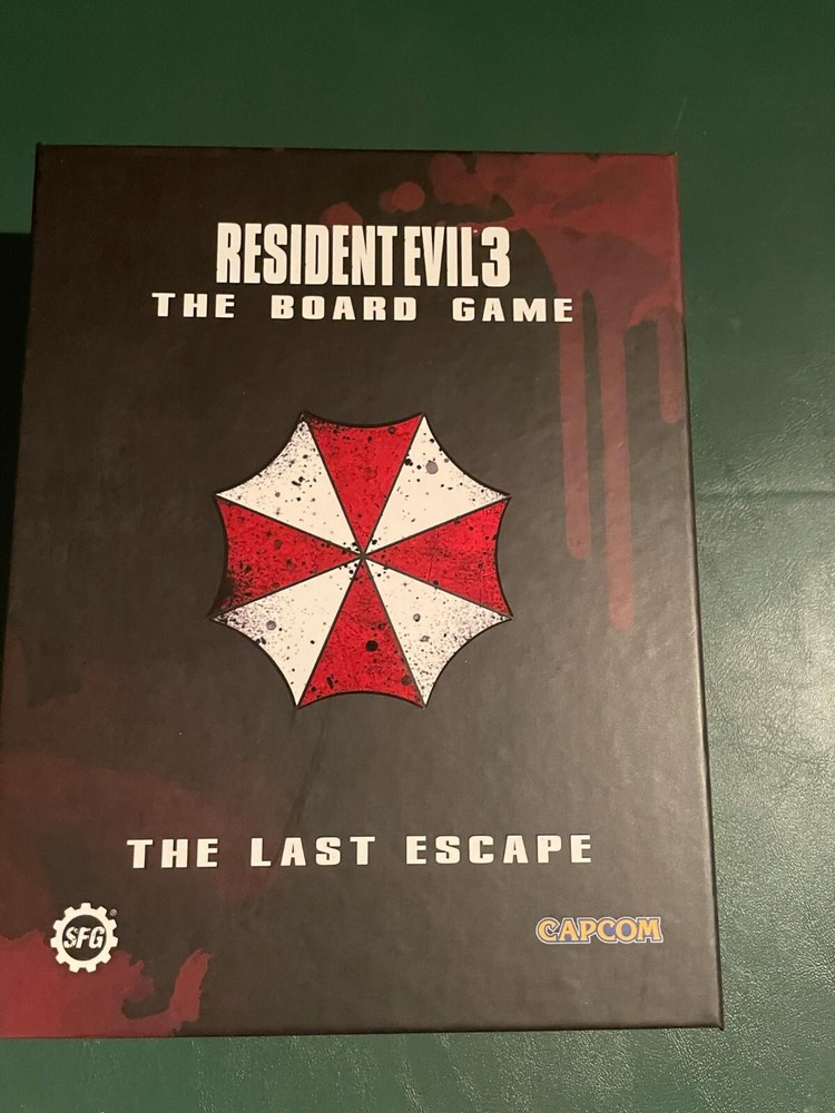 Resident Evil 3 The Board Game The Last Escape Kickstarter Steamforged Games