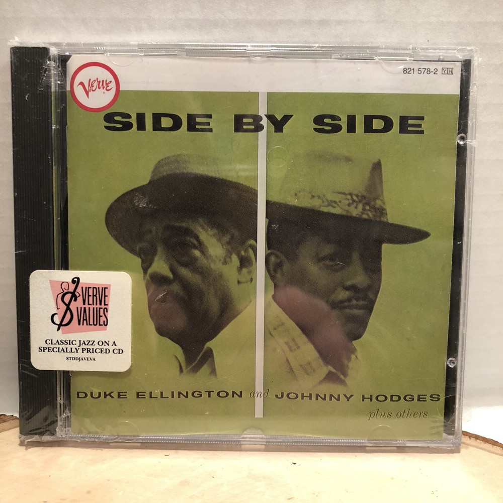 Sealed Verve Duke Ellington and Johnny Hodges Side by Side CD 821 578-2