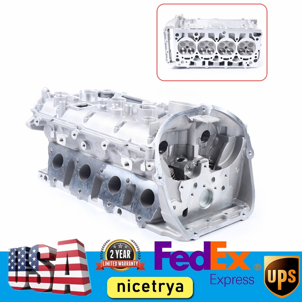 Engine Cylinder Head and Valves For VW CC EOS Passat Tiguan Golf SKODA 1.8T 2.0T