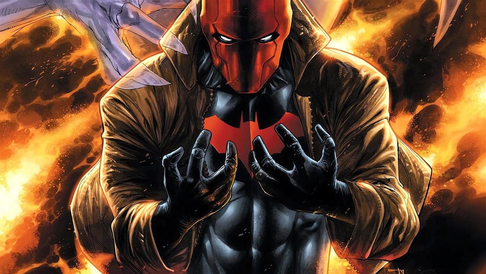 Red Hood DC  Metal Art Print Comics Poster 8in x 12in Lot Up
