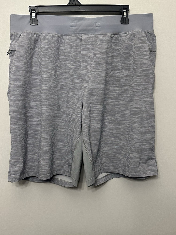 Lululemon men's Pace Breaker linerless shorts Gray Size XL