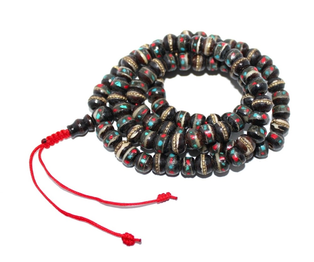 Prayer beads Gypsy Necklace Yoga Necklace Boho Necklace Tribal Necklace Hippie B