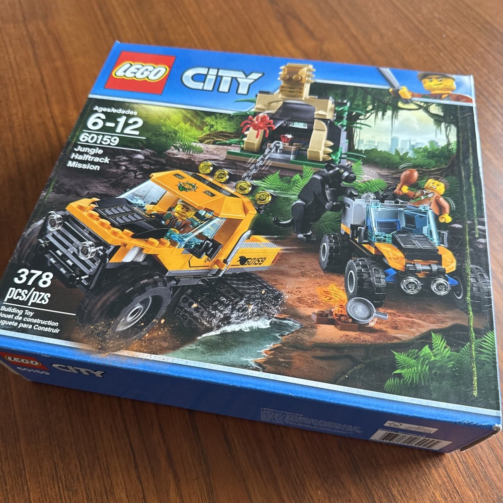 LEGO CITY Jungle Halftrack Mission 60159 Brand New Sealed Set