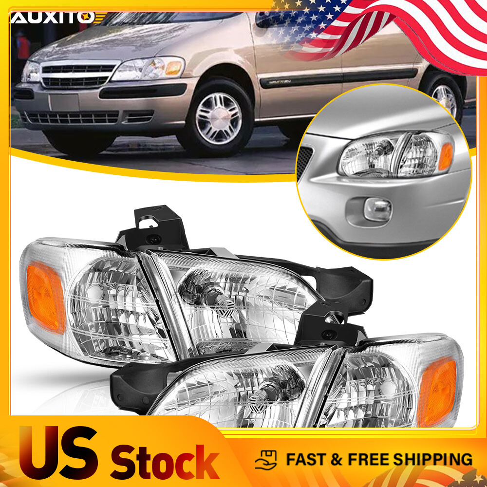 Headlights for Oldsmobile 35521 Silhouette Chevy Venture Pontiac 36281 Montana