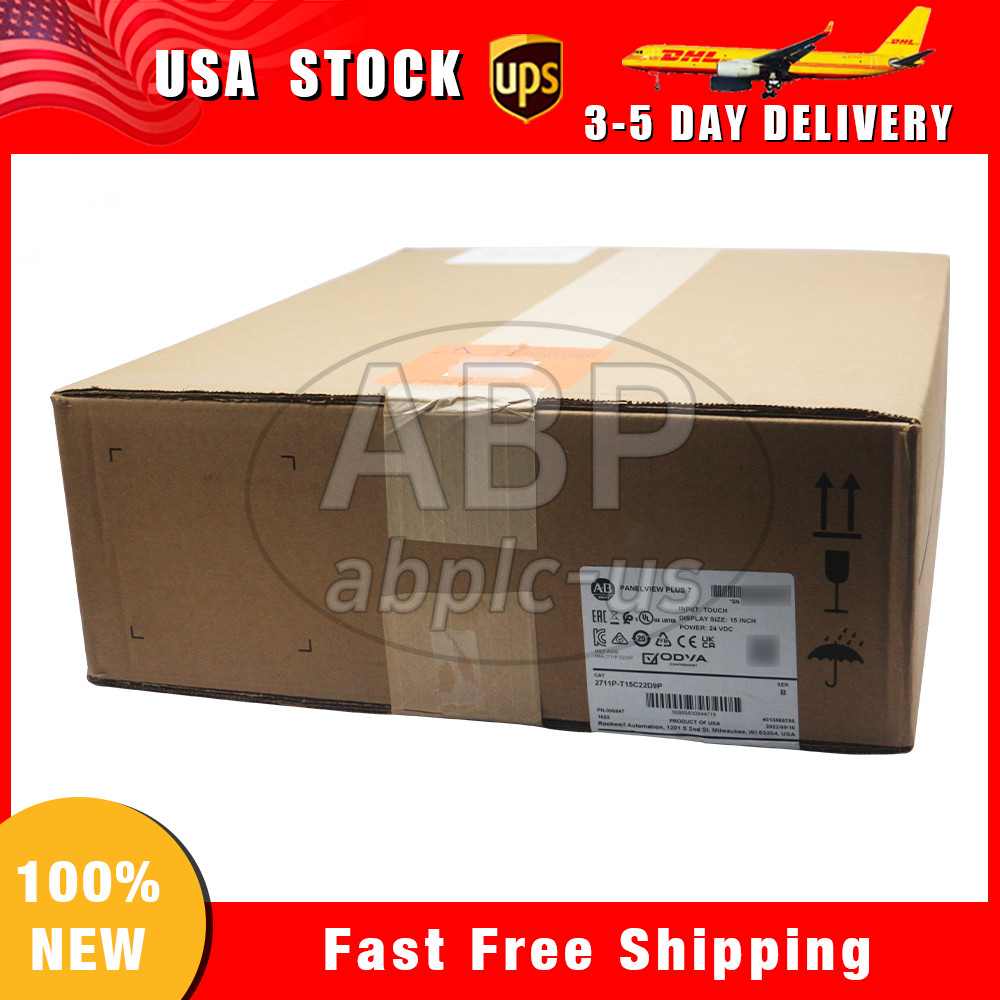 New Allen-Bradley 2711P-T15C22D9P PanelView Plus 7 Graphic Terminal 24V DC