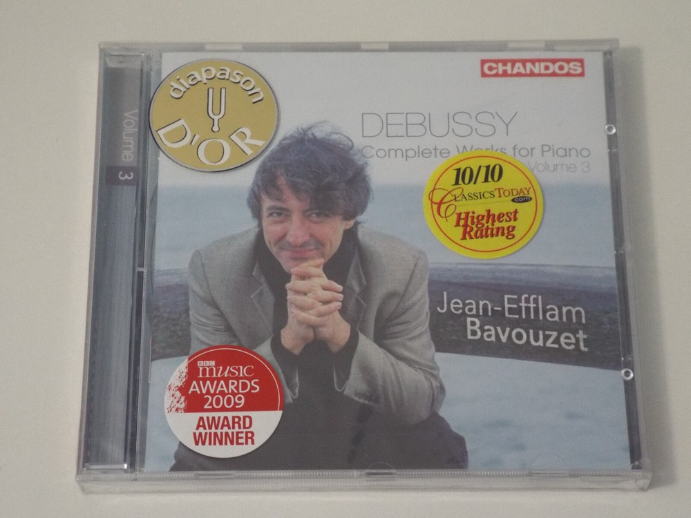 Debussy Complete Piano Works Vol 3 Bavouzet CD 2008