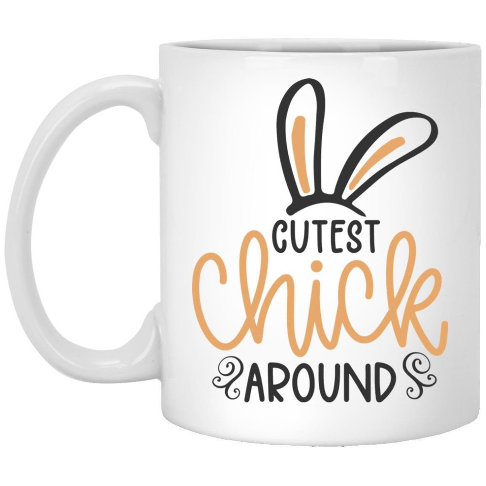 Easter Coffee Mug Cutest Chick Design Gift For Family Mom Dad Grandparents