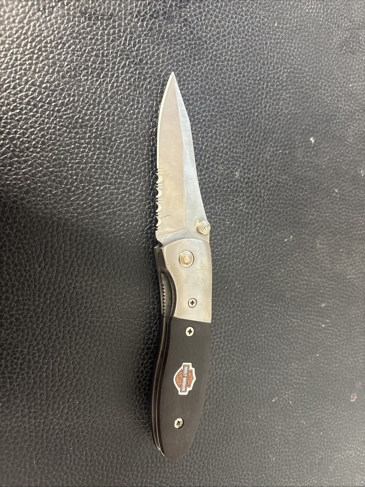 Harley Davidson Stainless Steel Folding Knife