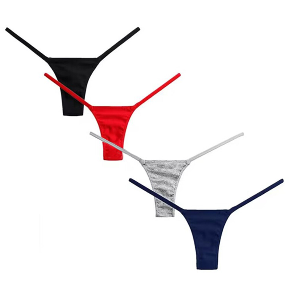 T-Back Briefs Lingerie Underwear Knickers Women Sexy Panties Thongs Comfort