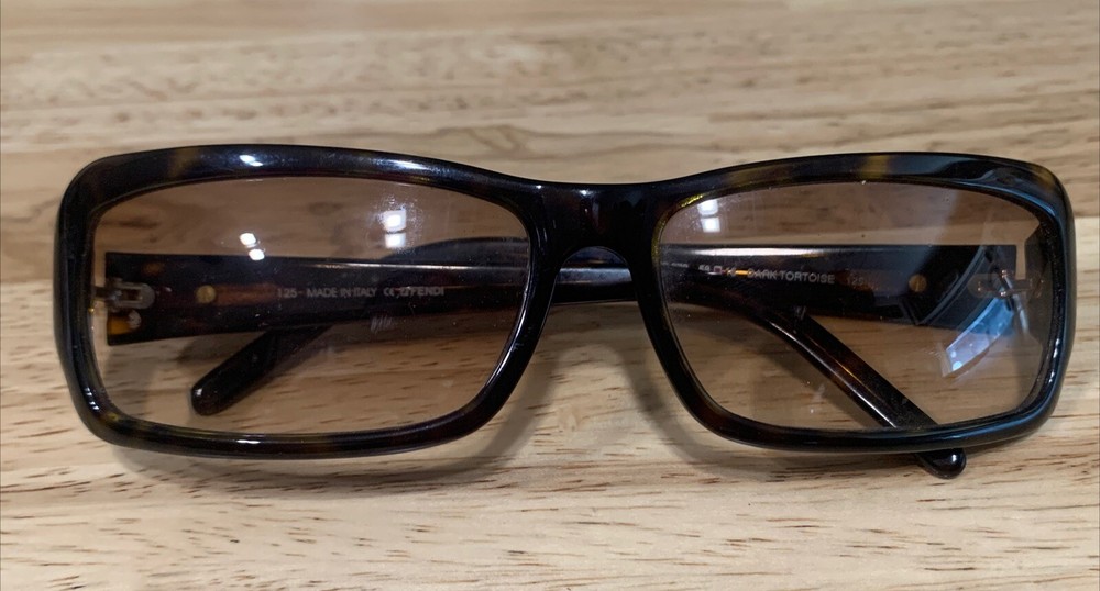 Fendi FS 272 Women's Dark Tortoise Sunglasses Made in Italy