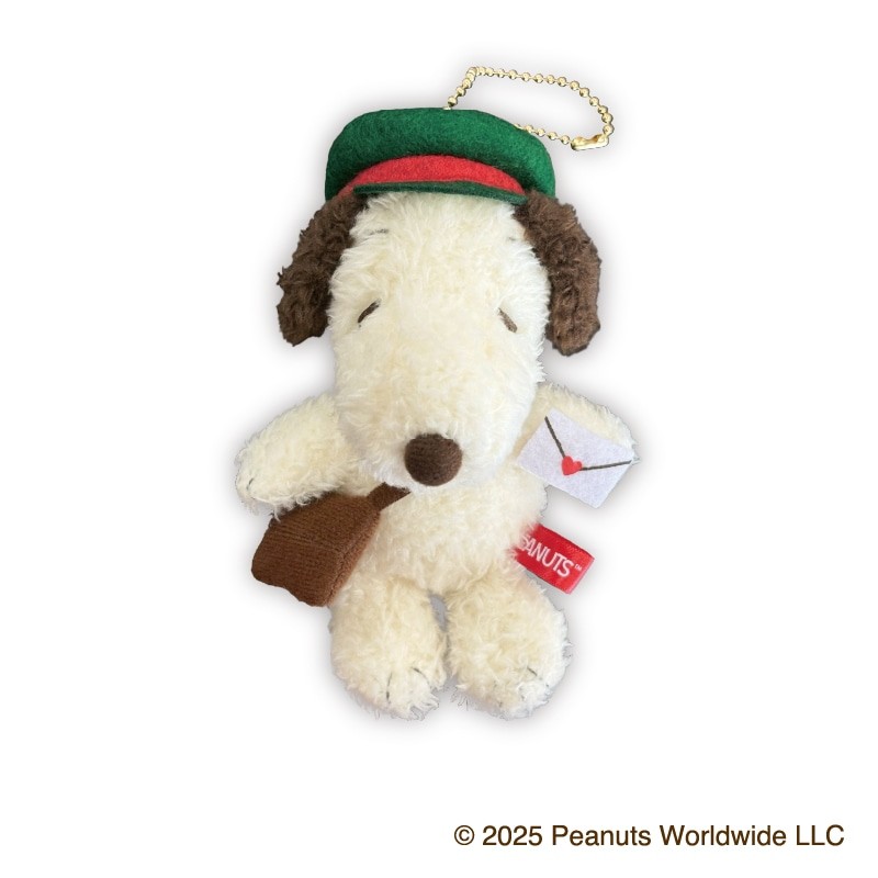PEANUTS Snoopy Plush keychain Mascot Stuffed toy keychain Japan Post Limited