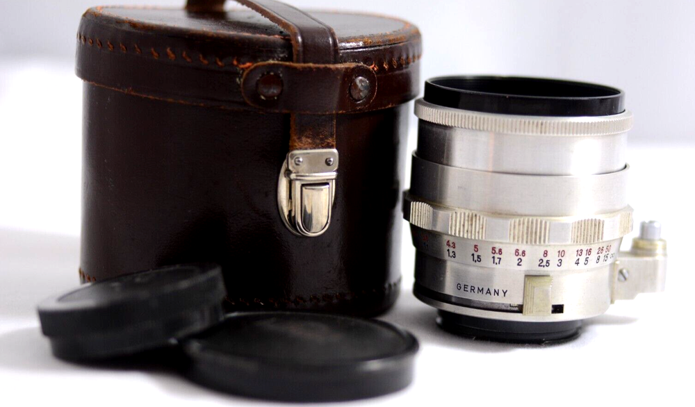 Vintage Exakta Mount Carl Zeiss Jena 58mm f2 Lens Reconditioned