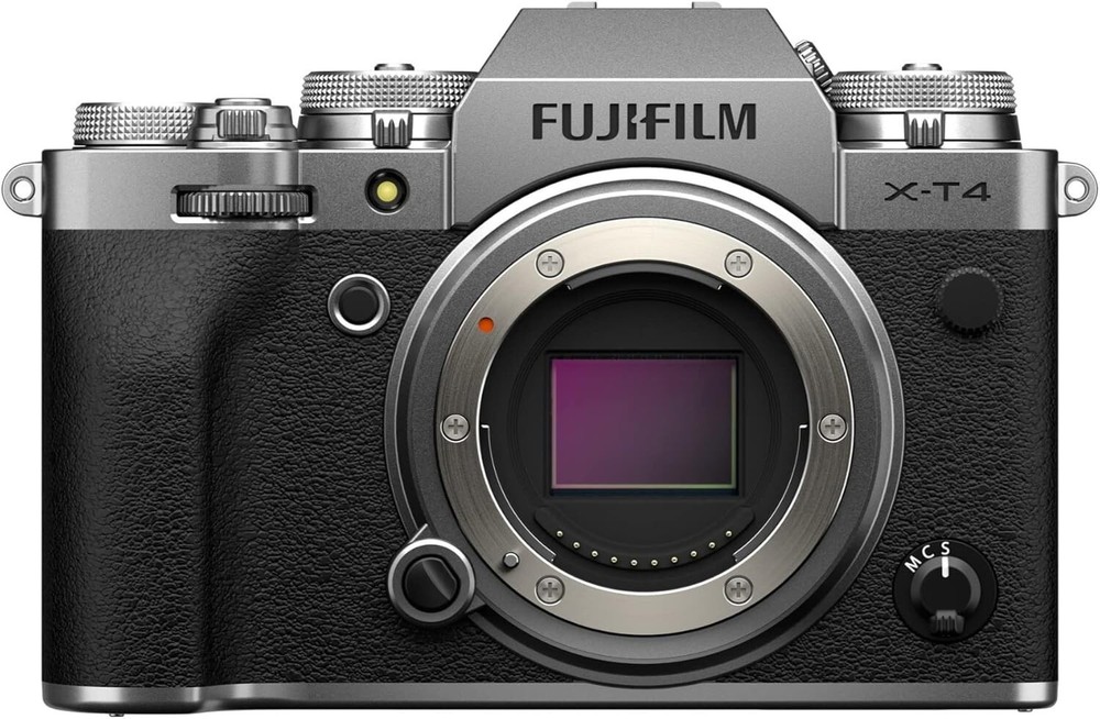 Fujifilm X-T4 26.1MP Mirrorless Camera Body in Silver - 4K Video & IBIS
