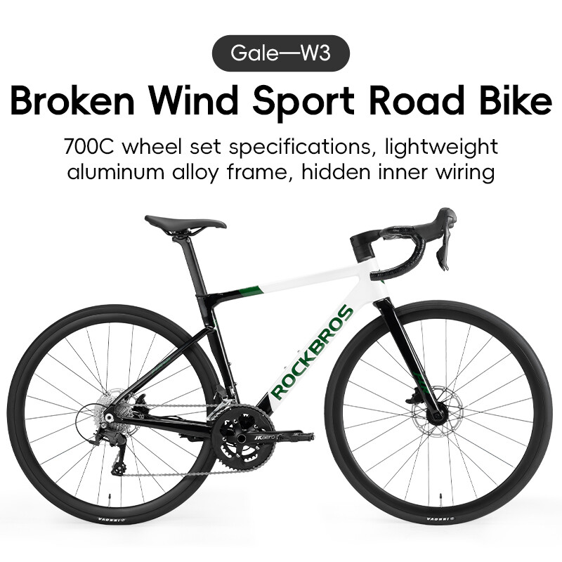 ROCKBROS 700Cx470(M) Road Bike,20 Speed Drop Bar,Aluminum Frame,Hydraulic Brake