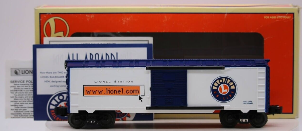 Lionel O Gauge 6-26264 Station On-Line Boxcar MT Box 1 48 Scale Model Train