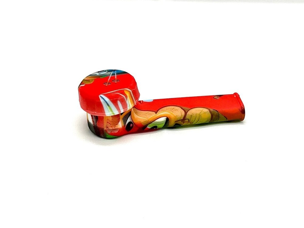 Discreet Silicone Smoking Pipe- Rubber Silicone