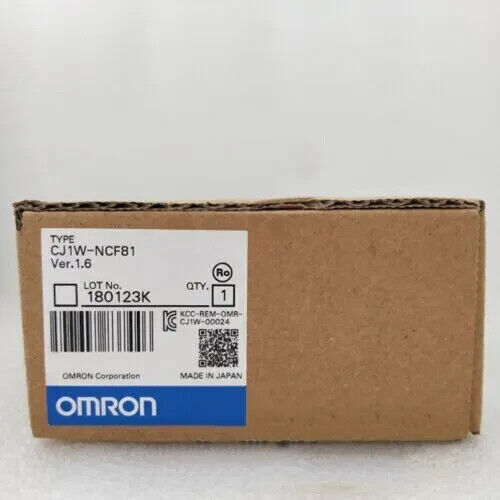One Omron CJ1W-NCF81 position control unit New CJ1WNCF81 Expedited Shipping